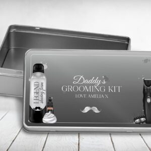 Grooming Beard care kit gift tin
