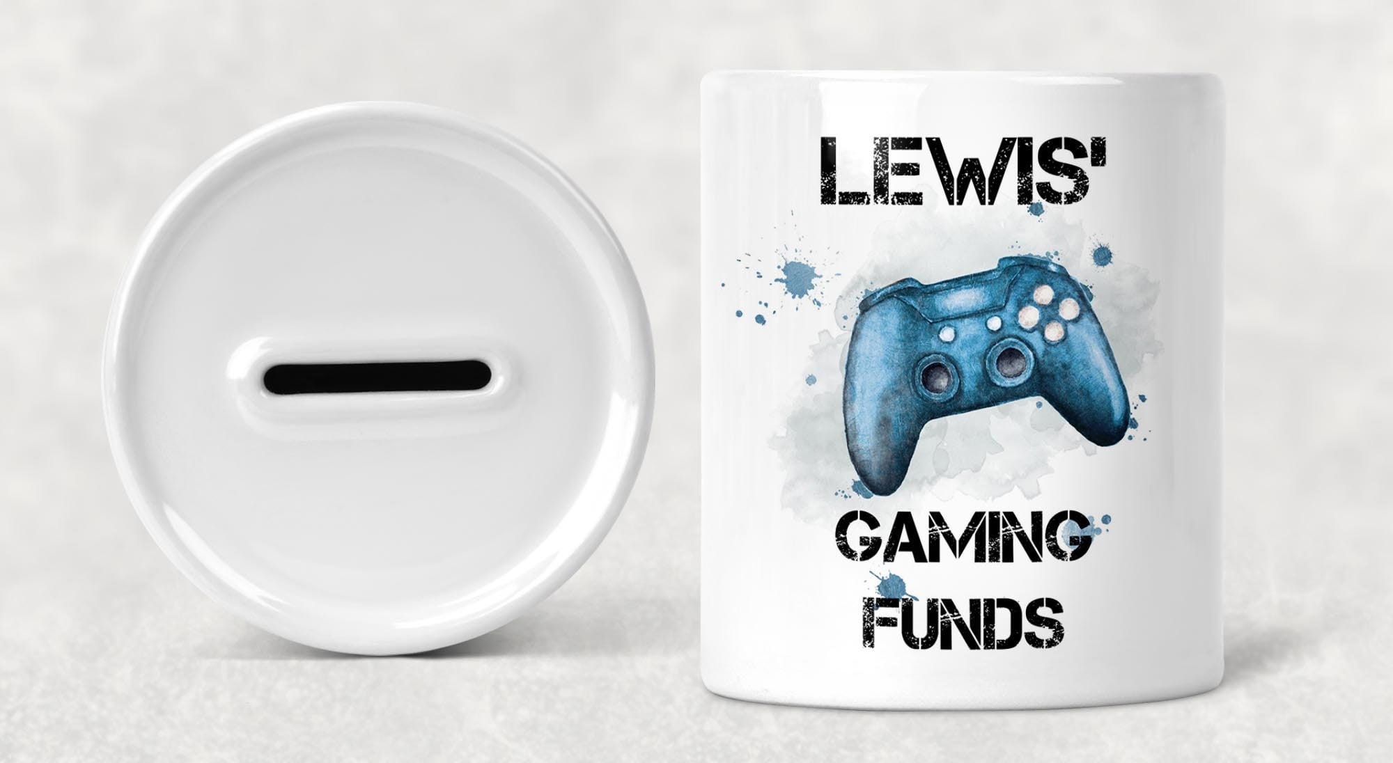 Ceramic money pot gaming control gaming funds